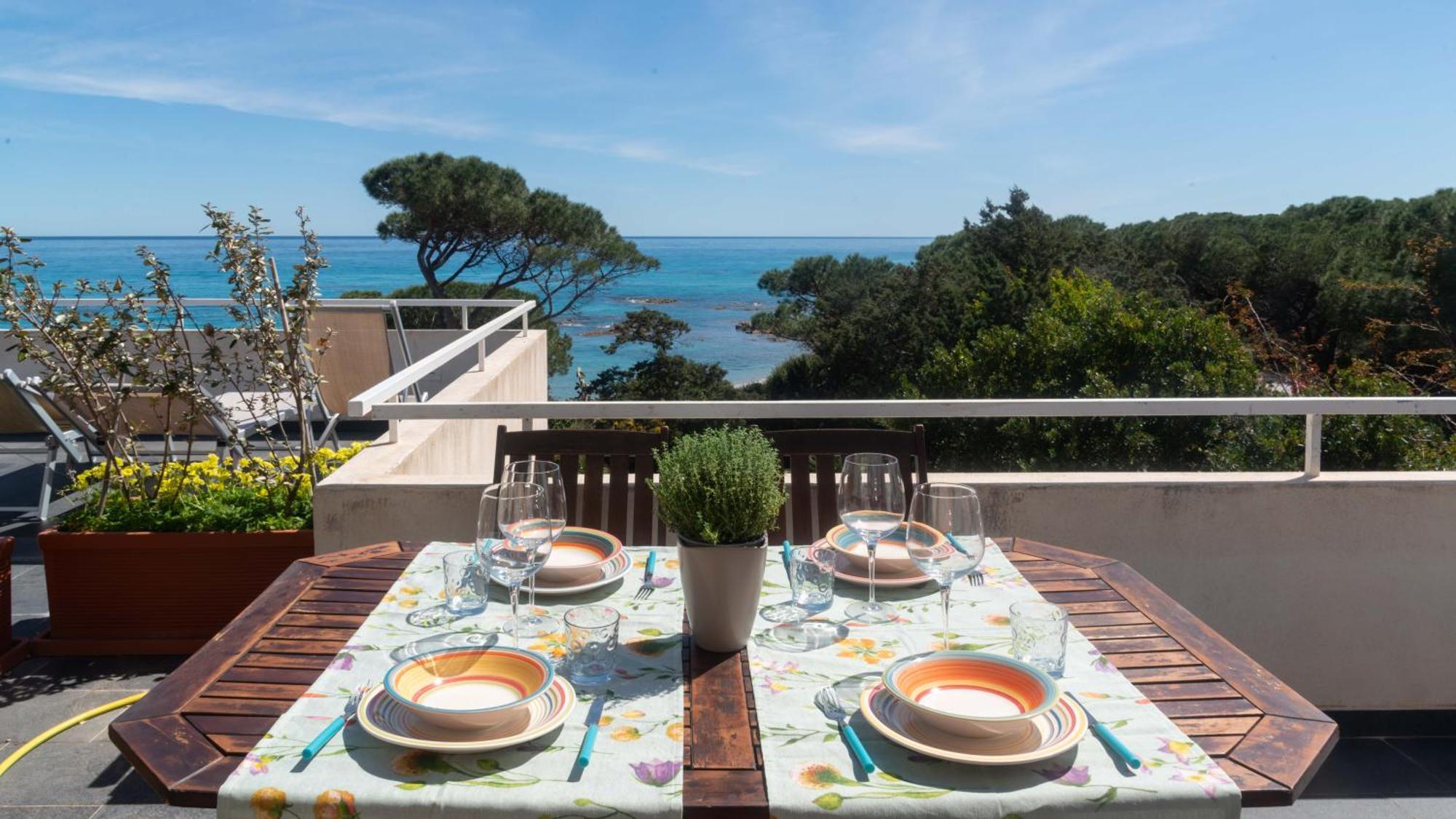 La Casa Sul Mare Leilighet Cala Liberotto Eksteriør bilde